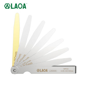 LAOA Stainless Steel Feeler Gauge Set Precision Gap Measuring Tool for Automotive Industrial Mechanical Maintenance 100mm
