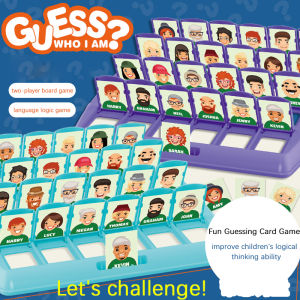 Family Guessing Games Guess Who Am I Classic Board Game Toys Memory Training Parent Child Leisure Time Party
