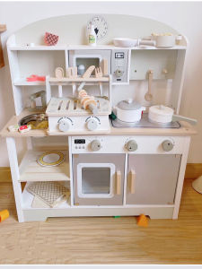 YOULEBI | Wooden Children Play Kitchen Set