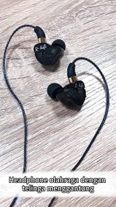 Sonix Gaming Headset SH06 Berkabel Transparan HIFI Superbass Earphones Wired 3.5mm In-Ear Subwoofer Mobile Phone Earbuds 9D Surround Stereo Super Sports With Mic