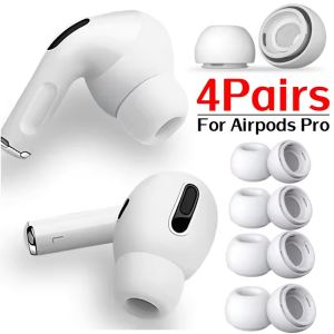 4Pairs Replacement Ear-Pads For AirPods Pro 3 Silicone Case Pressure Relief Hole Ear Caps Cushion Eartips Buds Earphone Air Pods Pro