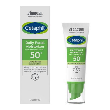 KEM DƯỠNG ẨM CHỐNG NẮNG CHO DA MẶT CETAPHIL SPF 50+ 50Ml
