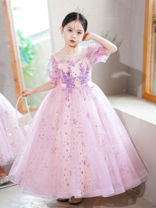 Dinielephant | New Summer Childrens Performance Dress Girls Party Dress
