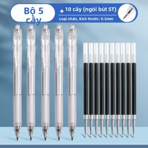 deli | Bút Mượt Nhanh Khô Không Tràn Dung Lượng Cao
