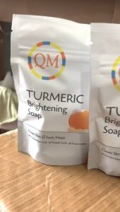 (3pc) Sabun QM Jerawat QM Trumeric Putih - Sabun QM - Sabun QM- QM Sabun Jerawat Flek Hitam