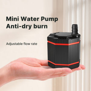 360° Fish Tank Submersible Pump Mini Filter Cleaning Small Bottom Suction Pump Water Circulation Filter Pump Water Change Silent