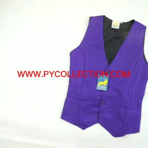 VEST PURPLE PENGAWAS READY STOCK !!! VEST SEKOLAH RENDAH DAN MENENGAH / PV003 - PRESIDENT UNIFORM