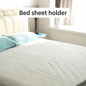 GREENIKA ผ้าปูที่นอนผู้ถือคลิป แบบซ่อน จับผ้าปูแน่นเป๊ะ 4 ชิ้น ไม่ขยับแม้นอนดิ้น ​​ใช้ได้ทุกประเภทที่นอน