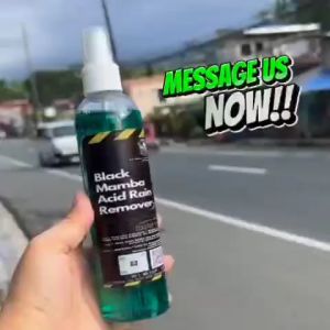 Best Seller BLACK MAMBA ACID RAIN WATERMARKS REMOVER | 250ML | Smell and Smile Car Care Solution Liquid | Effective Glass Stain Cleaner Solutions | Black Mamba Top Seller Acid Rain Remover | Car Stain Remover |Acid Rain Stain Remover For All Glass Surface