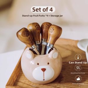 SHUEHO | Lovely Kids Stainless Steel Fork and Spoon Set