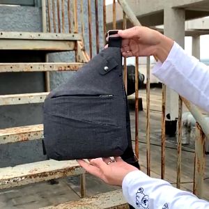 Anti Thief Sling Bag Man Crossbody Bag Man Chest Bag Beg Sandang Travel Bag Bag Pack Travel Hiking Bag Backpack Mens Bag