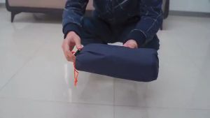 OUR HOME Air Mattresses Portable Inflatable Bed with Pillow Folding Camping Bed Single Connector Outdoor air cushion