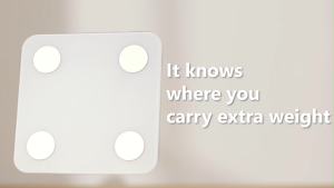 MeeGoo Smart Body Fat Scale BMI Weighing Scale Health Indicators Bluetooth APP Records LED Display Digital Weight Measuring Balance with Android Or IOS