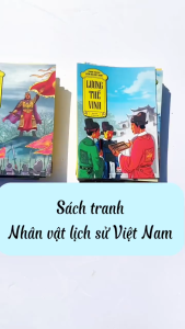 Sách Truyện tranh nhân vật Lịch Sử Việt Nam (lẻ từng cuốn tuỳ chọn) Kim Đồng