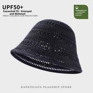 KUWUBIANJING | Breathable Thin Simple Stylish Bucketeer Fisherman Hat