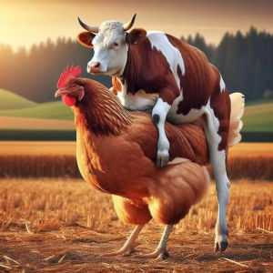 Jigsaw Puzzle 500 1024pcs Adorable Cow With Big Eyes Funny Farm Animal For Adults Stress Relief Puzzle Fun Present