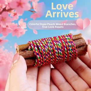 YICHENGXUAN | Peach Wood Charms with Seven Branches from Southeast Peach Trees