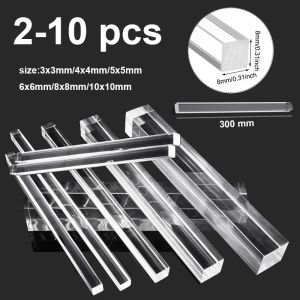 Acrylic Square Display Block Clear Polished Acrylic Cube Solid 2mm 3mm 4mm 5mm 10mm 12mm 15mm 18mm 20mm 30mm 40mm 50mm Acrylic Solid Bar