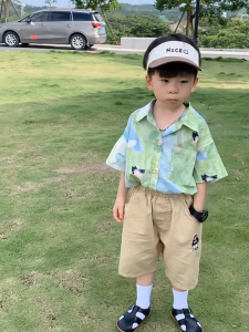 Cute Bear Embroidery Kids Shorts 4-14 Years Soft Cotton 2026 New Design  Ready Stock PH
