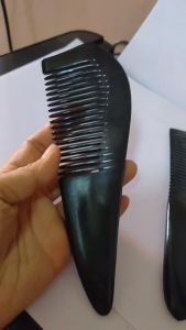 หวีเขาจามรีแท้ หวีเขา หวีสุขภาพ (ส่งไว)ขนาด 17-20 ซม. มีแบบให้เลือก หวีไร้ไฟฟ้าสถิตย์ จัดทรงสวย ผมไม่ขาดหลุดร่วง ไม่แตกปลาย