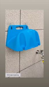 KKKing New Wall Mounted Nozzle Hose Hanger Plastic Handling Fast Delivery