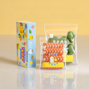 COOKER KING | Food Grade Refrigerator Freezer Thick Self-Sealing Storage Seal Bags