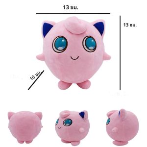 Jigglypuff ของเล่นตุ๊กตาโปเกมอนดั้งเดิมน่ารักอะนิเมะนุ่มยัดไส้ตุ๊กตา kado ulang tahun เด็กตกแต่งบ้าน