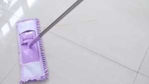 Chenille Flat Mop 360° Flexible Mop Head Strong Water Absorbent Wet & Dry Use Mop Stainless Steel Handle Mop Lantai Serap Air Kuat Rumah Cleaning Tool