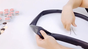 No Glue Bicycle Tire Repair Patch Portable Ultra Thin Rubber Tire Sticker Tyre Inner Tube Repair Pad