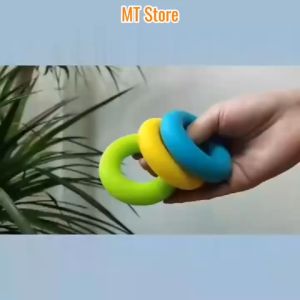 (Nhiều mức tạ)Vòng cao su đàn hồi bóp luyện tập tay dụng cụ handgrip hổ trợ tập thể dục tay cổ tay
