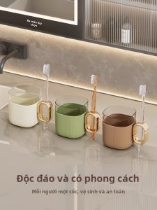 TAOXIAOHE | Cốc Đựng Bàn Chải Răng Cao Cấp Sáng Tạo