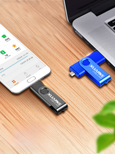 Xuanke 32gb โทรศัพท์มือถือ Usb Flash Drive Otg Dual Head รถติดตั้งคอมพิวเตอร์แบบพกพาอุปกรณ์จัดเก็บข้อมูล