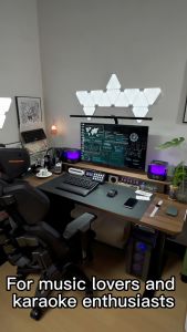 TOYA 303 Bluetooth Speaker With Mic Wireless Karaoke Speaker Dual Microphones Outdoor 360° Stereo Sound Christmas Gift Bluetooth Speaker With RGB light Dancing with the Rhythm Bluetooth 5.3  Perfect for Indoor and Outdoor Party