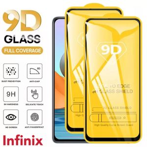Screen Protector For INFINIX HOT 50 50i 40 40i 30 30i 20 20S 12 12I 8 9 10 Lite 10i 10S 10T 11S 11 20 PLAY SMART 9 8 8+ 7 4 5 S5 Pro 6 HD Go 6+ Full Temepered Galss for Note 40 30 12 VIP 8 8i 10 11i 12i 11 Pro NFC 11S 12 Play Zero 20 4G 5G