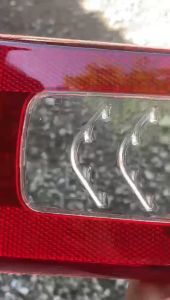 MIKA LAMPU STOP BELAKANG MIKA STOPLAMP TRUK VOLVO KUALITAS BAGUS 50cm X 13cm DAN 35cm x 13cm