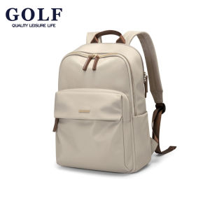 GOLF QUALITY Womens Large Capacity Backpack for 14/15 inche Laptop New Style Workplace Commuting Backpack Business Travel Shoulder Bag Womens Fashionable Double Shoulder Bag