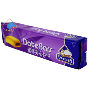 Deemah Fig Date Heart Biscuit Snack 150g Saudi Leisure Coconut Date Dessert Dry Food Bagged Imported Sandwich Biscuit