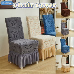MLADEN Thick Skirt Chair Cover Elastic Stretchable Dining Chair Seat Cushion Covers Dustproof