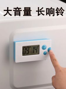 Đồng Hồ Đếm Ngược Âm Lượng Lớn Có Màn Hình Nền Trong Nhà Bếp Đồ Dùng Nấu Ăn Cho Người Già Đèn Báo Động Khi Nấu Ăn