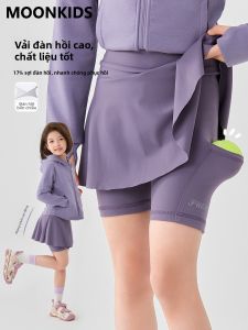 Moonkids | Quần Short Hai Mảnh Thoáng Khí Cho Bé Gái