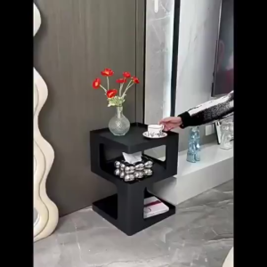 <𝙇𝙖𝙯𝙈𝙖𝙡𝙡> Nordic style Creative sofa side table living room bedroom coffee table simple bedside storage table