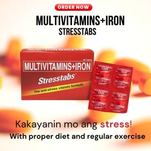 Stresstabs Multivitamins + Iron 100tablets