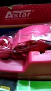 ASTAR Pemegang Pita Fancy Warna-Warni/Fancy Colourful Tape Dispenser/Tape Holder Cutter (Medium)