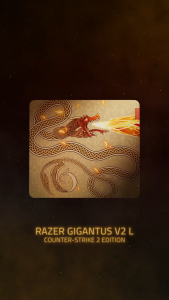 Bàn di chuột Razer Gigantus V2 - Counter-Strike 2 Edition_Mới hàng chính hãng