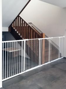 KidGo Baby Safety Railings Stair Protection Fence Pet Dog Barrier Child Guardrail High Height Baby Gate Barrier