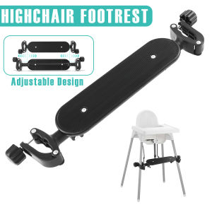 1Pc Baby Highchair Footrest Adjustable Universal Baby Foot Rest Plastic Highchair Accessory Easy Installation for Babies Toddler