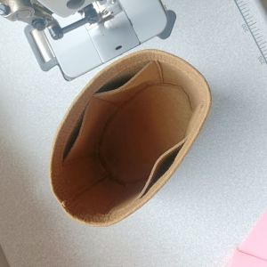 TB Toryburch Bucket Shape Shoulder Cross Makeup Bag Inner Lining Support Base Padded Single Shoulder Handbag Inner Bag