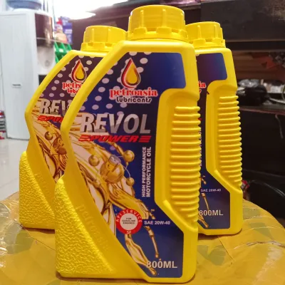 Murah SNI OLI Mesin REVOL 20/40 800ML PETROASIA MOTOR SURA X SUPRA 125 GRAND REVO BLADE LEGENDA KARISMA LEGENDA PRIMA STAR VEGA JUPITER Z VEGA ZR FORCE SMASH SHOGUN 110 BLITZ KAZE