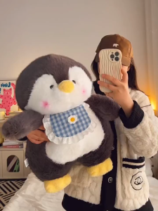 ตุ๊กตาสัตว์ตุ๊กตา ตุ๊กตาปุยน่ารักเพนกวินของเล่น ของขวัญเด็ก 40 ซม.ตุ๊กตา Plushies ตุ๊กตา