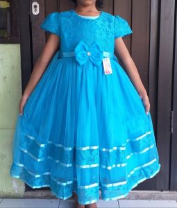 Dress gaun brukat india